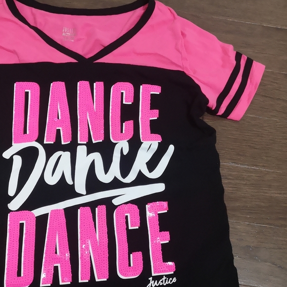 Girls Active Wear Bundle Justice Athletic Top and Leggings - Picture 3 of 5